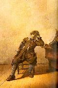 CODDE, Pieter Young Scholar in his Study dfg Norge oil painting reproduction